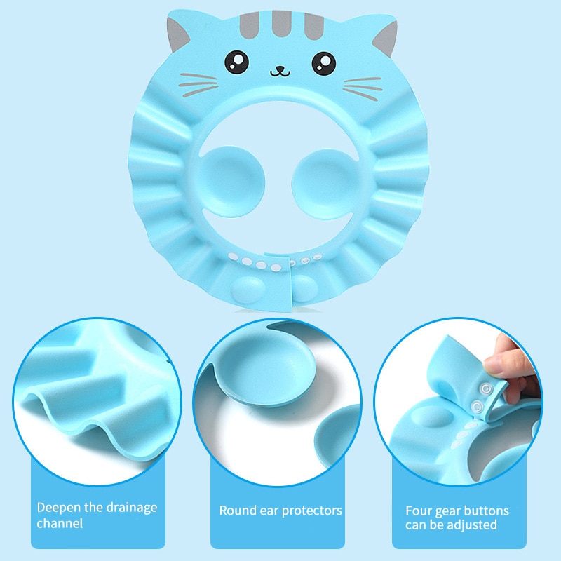 Bath Visor for Toddlers Shower Cap